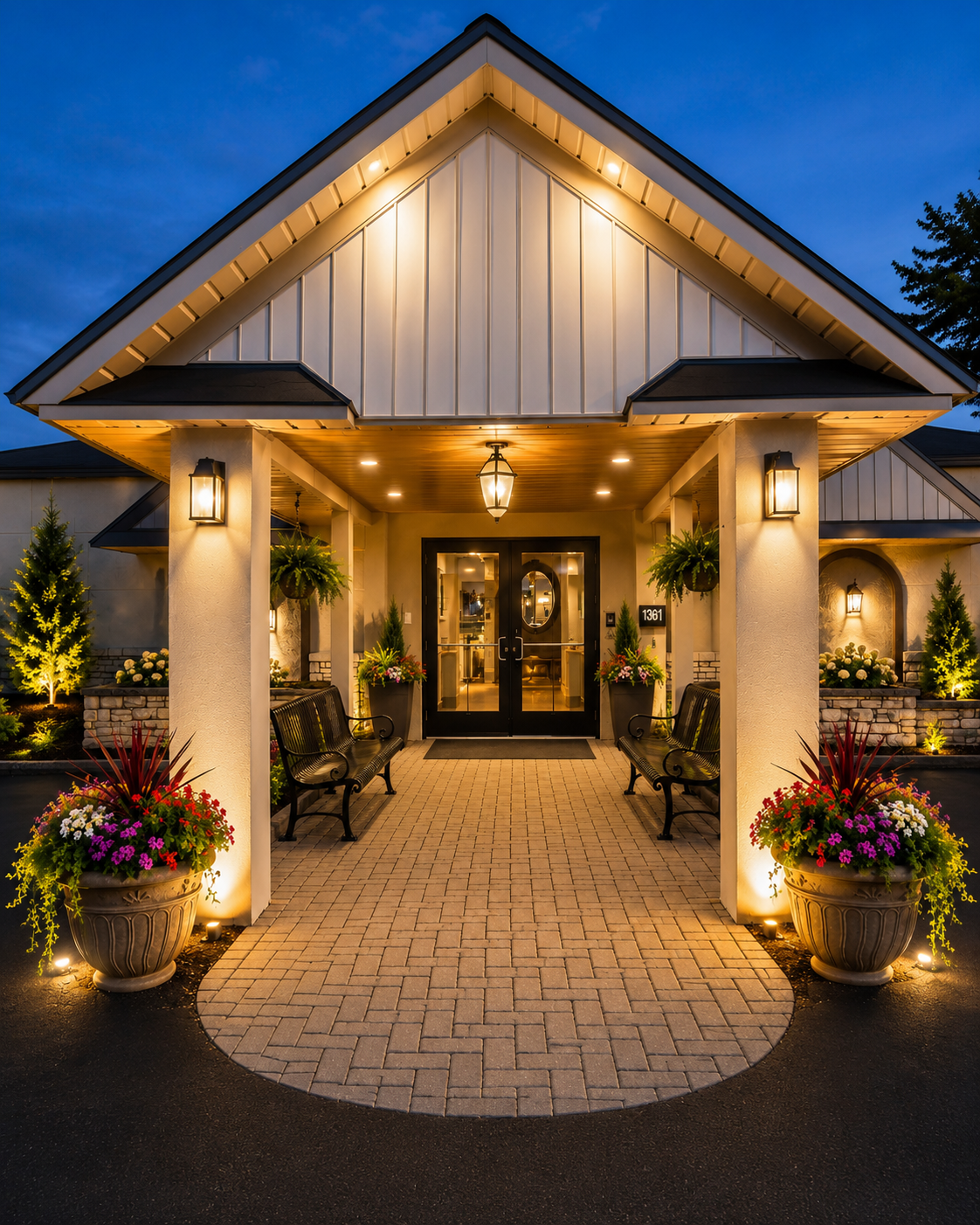 Cornerstone Premier Event Center entrance