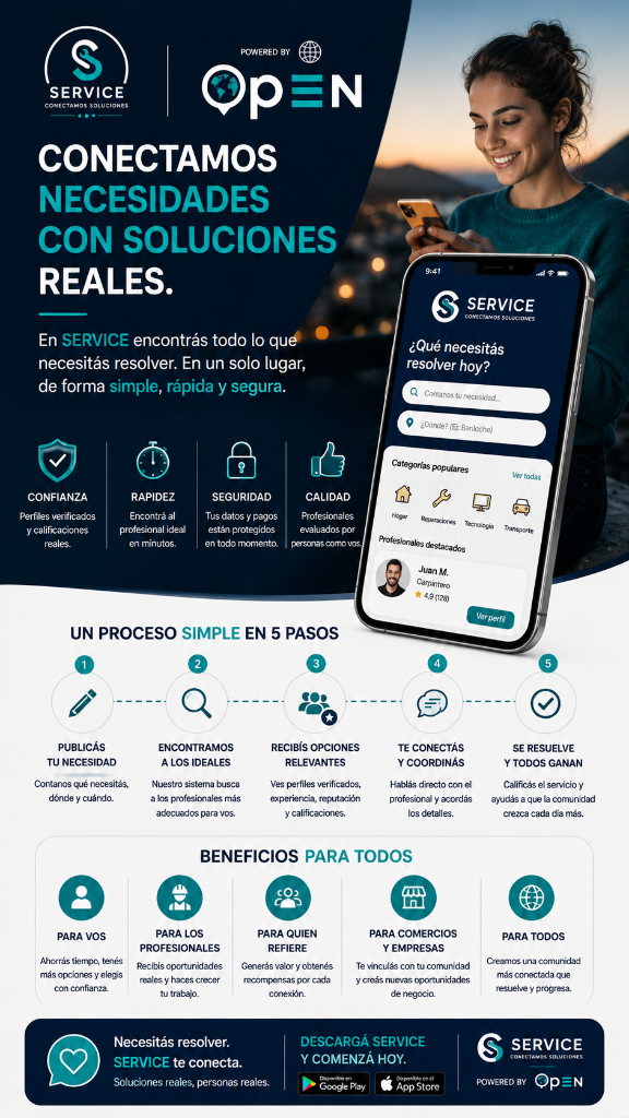 CONECTAMOS NECESIDADES CON SOLUCIONES REALES.