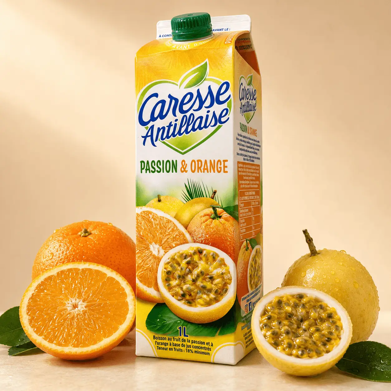 Caresse Antillaise — Boisson Passion Orange vue 1