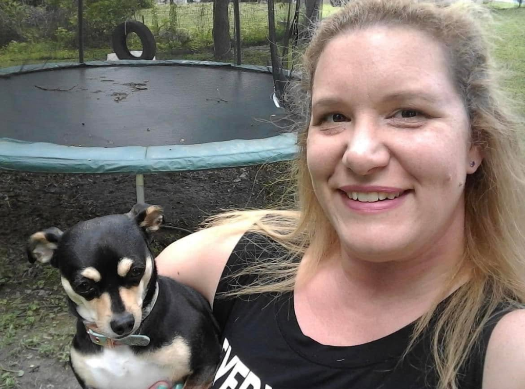 Sandie with Holly