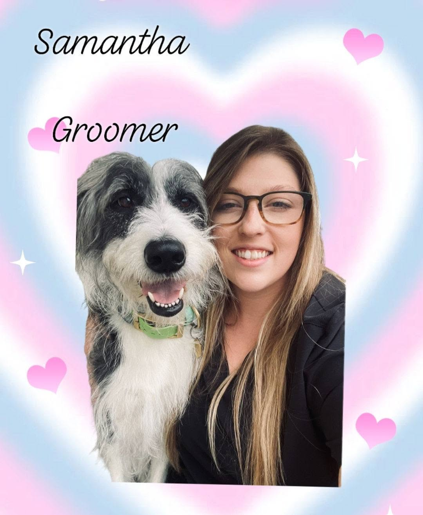 Samantha with Dax