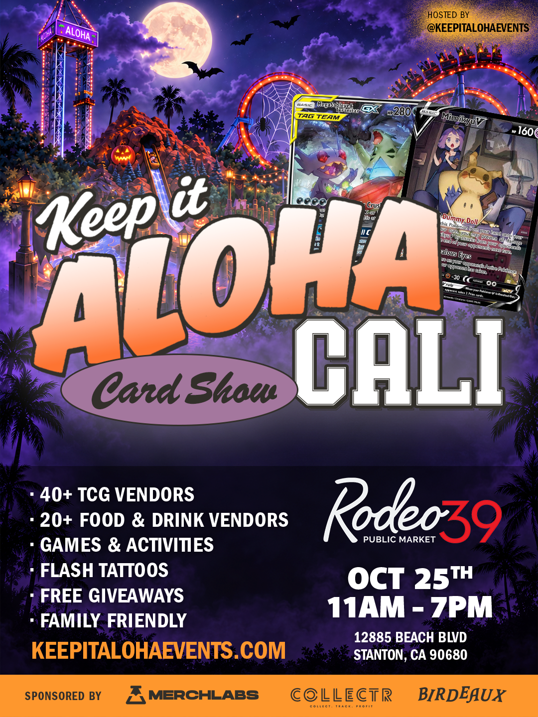 Keep It Aloha Cali Card Show