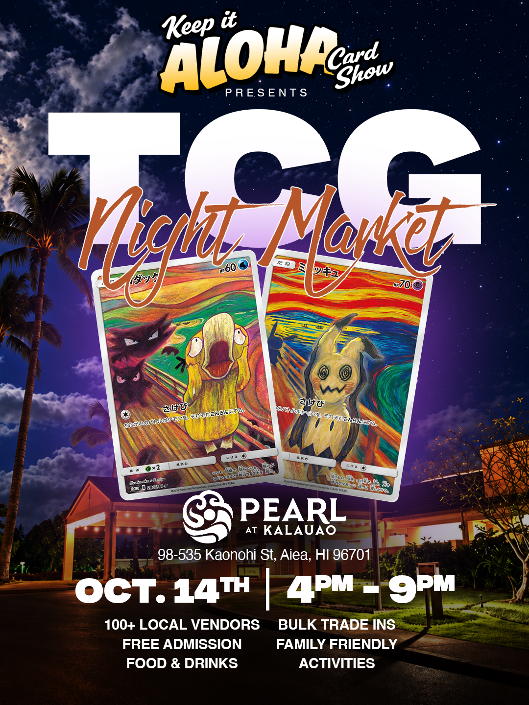 TCG Night Market at Pearl