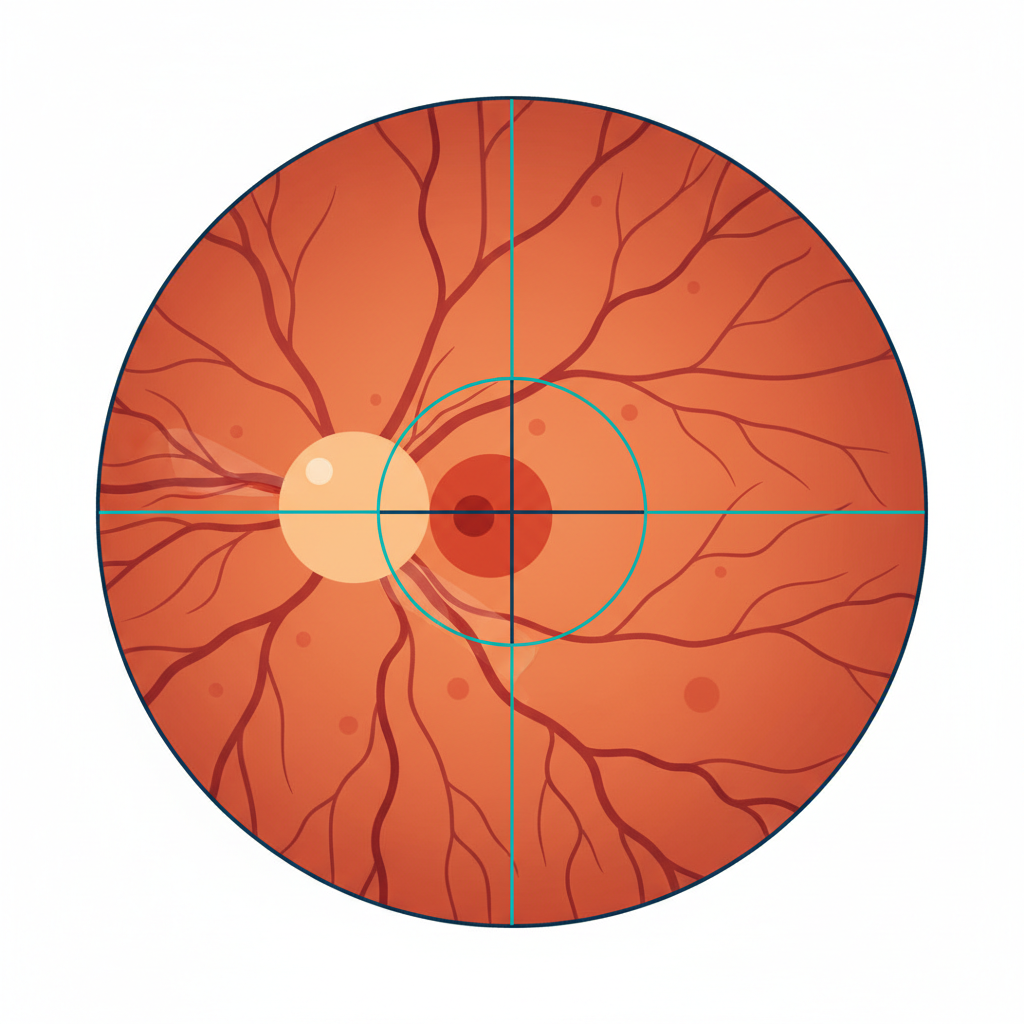 Exame de fundo de olho e mapeamento de retina