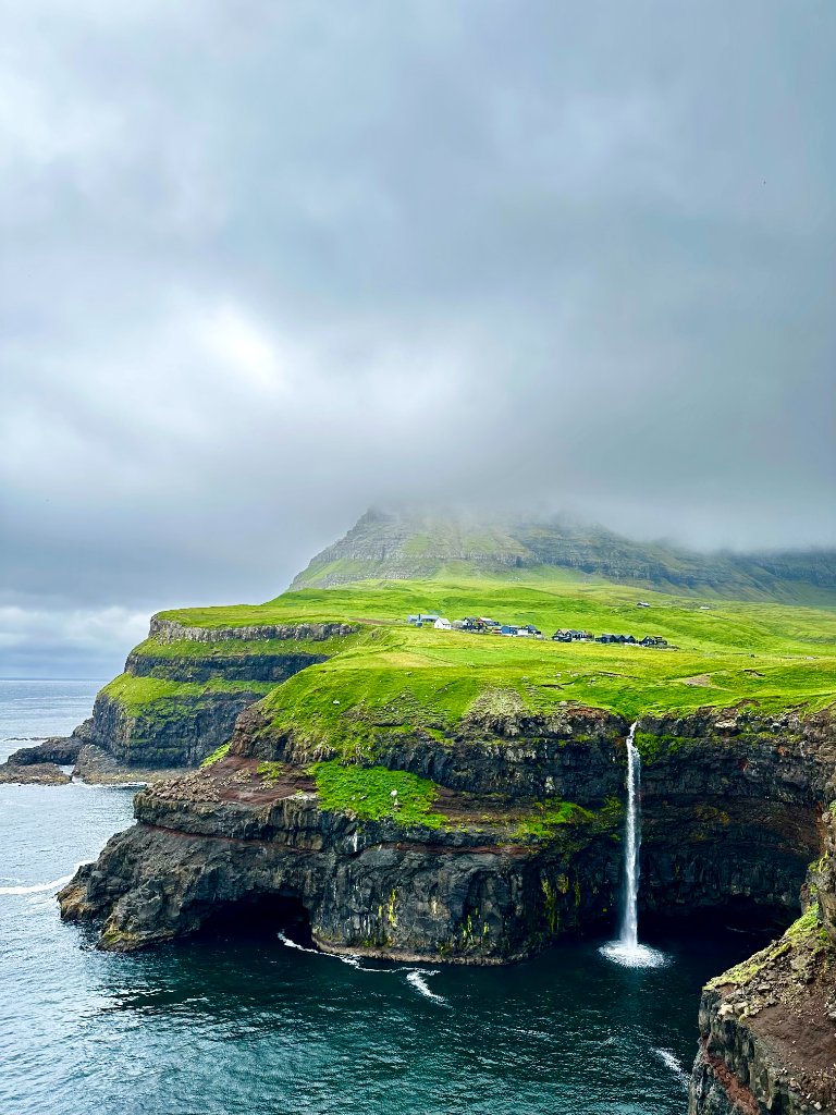 Múlafossur waterfall, Faroe Islands