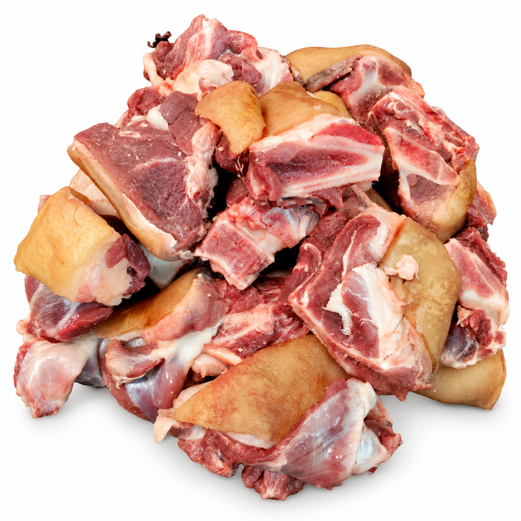 Goat Meat with Skin