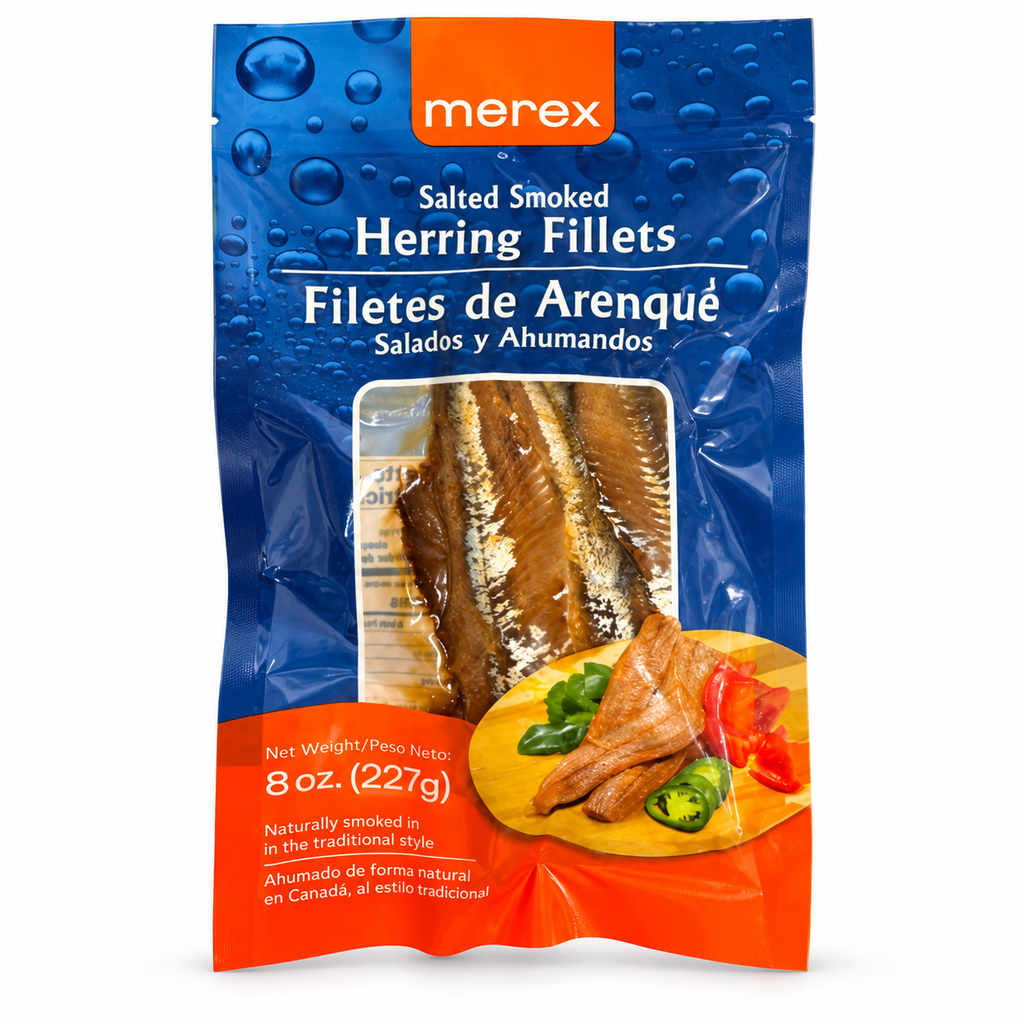 Salted Smoked Herring Fillets