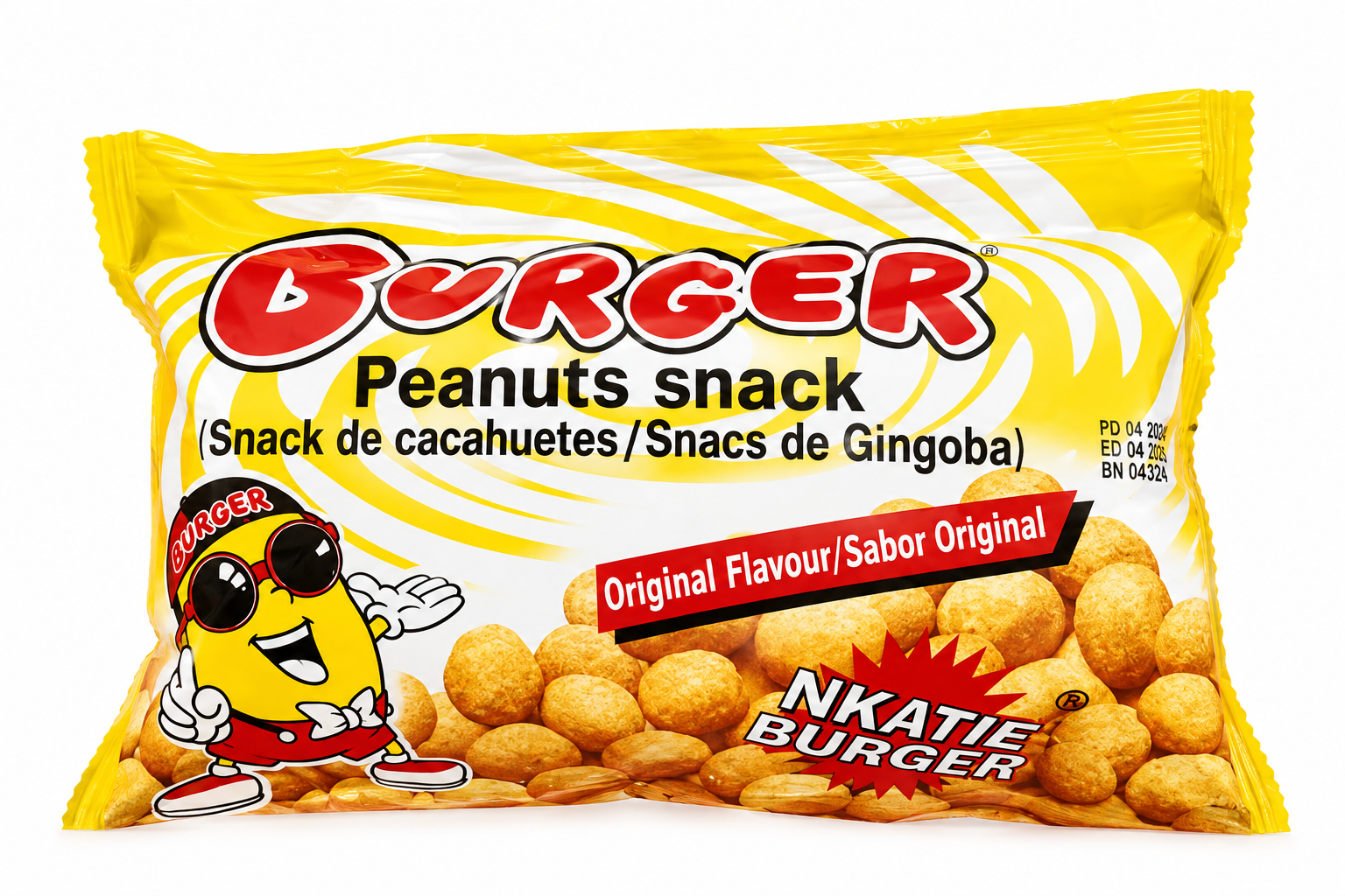 Burger Peanuts Snack