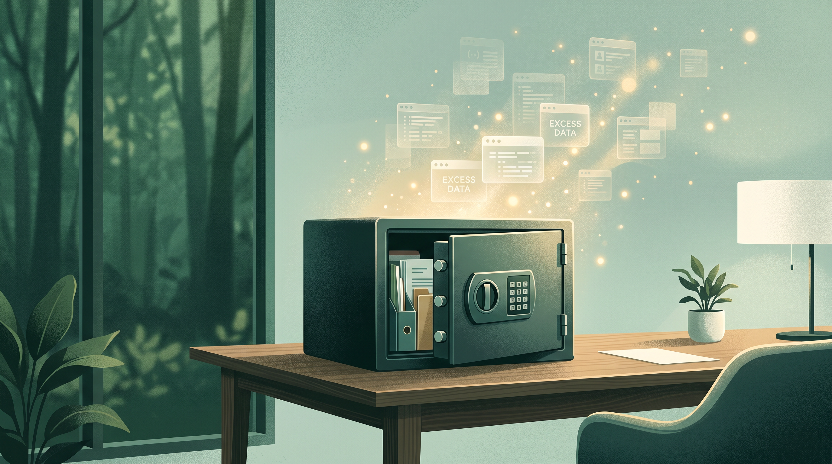 Store Less, Survive More: Why Data Minimization Protects Agents From Personal Liability