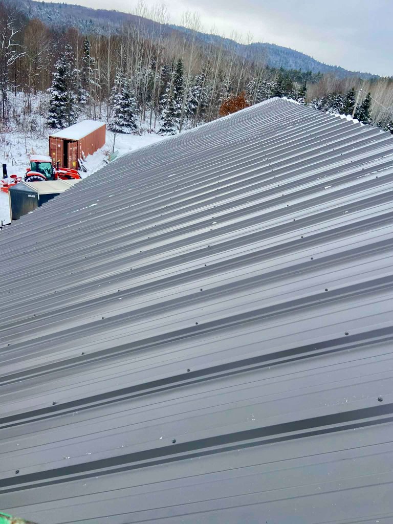New House Metal Roofing — Chapeau