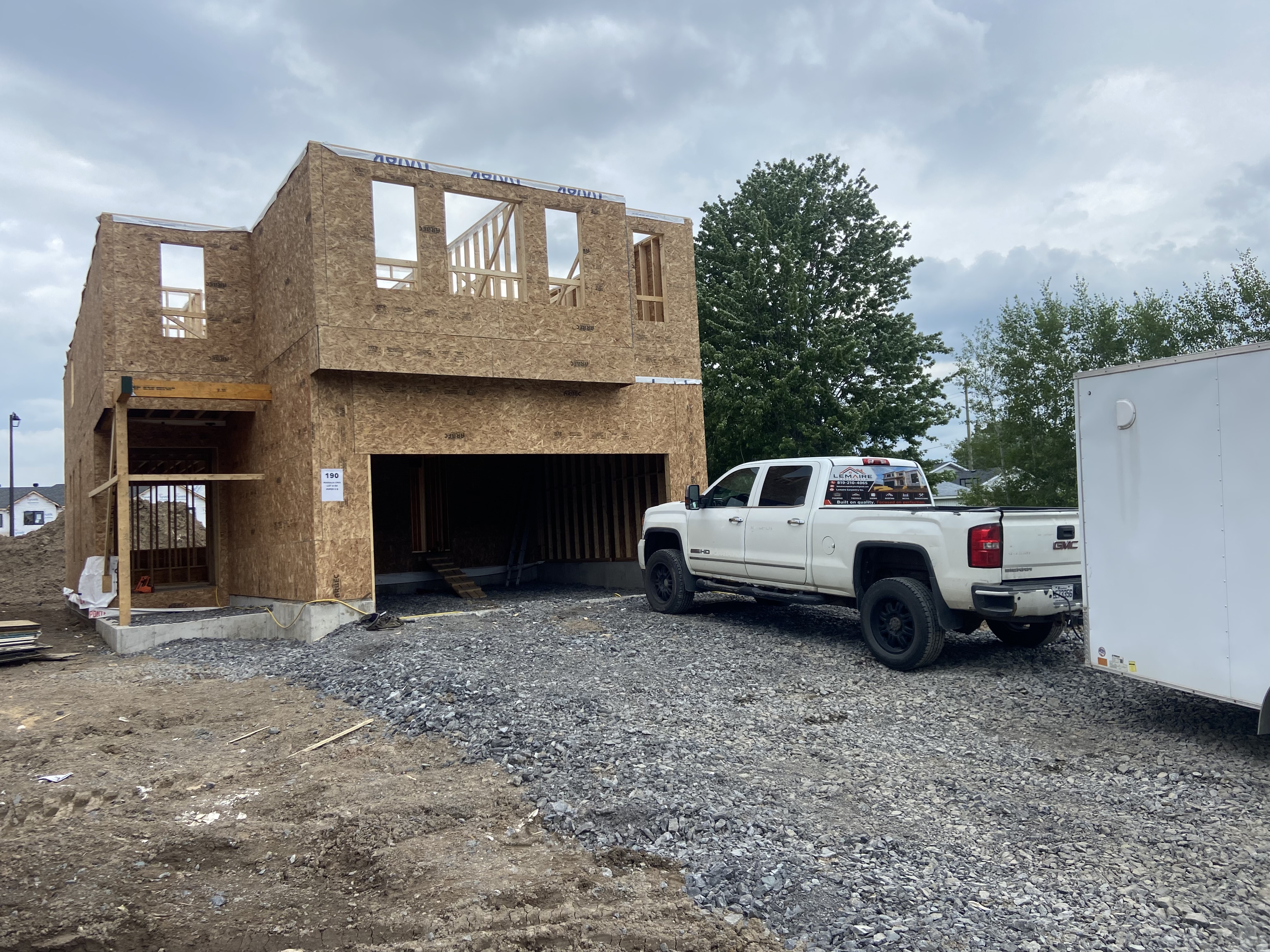 New House Framing — Ottawa