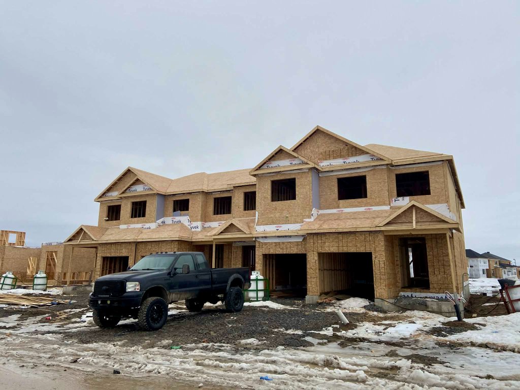 New Townhouse Trusses — Ottawa