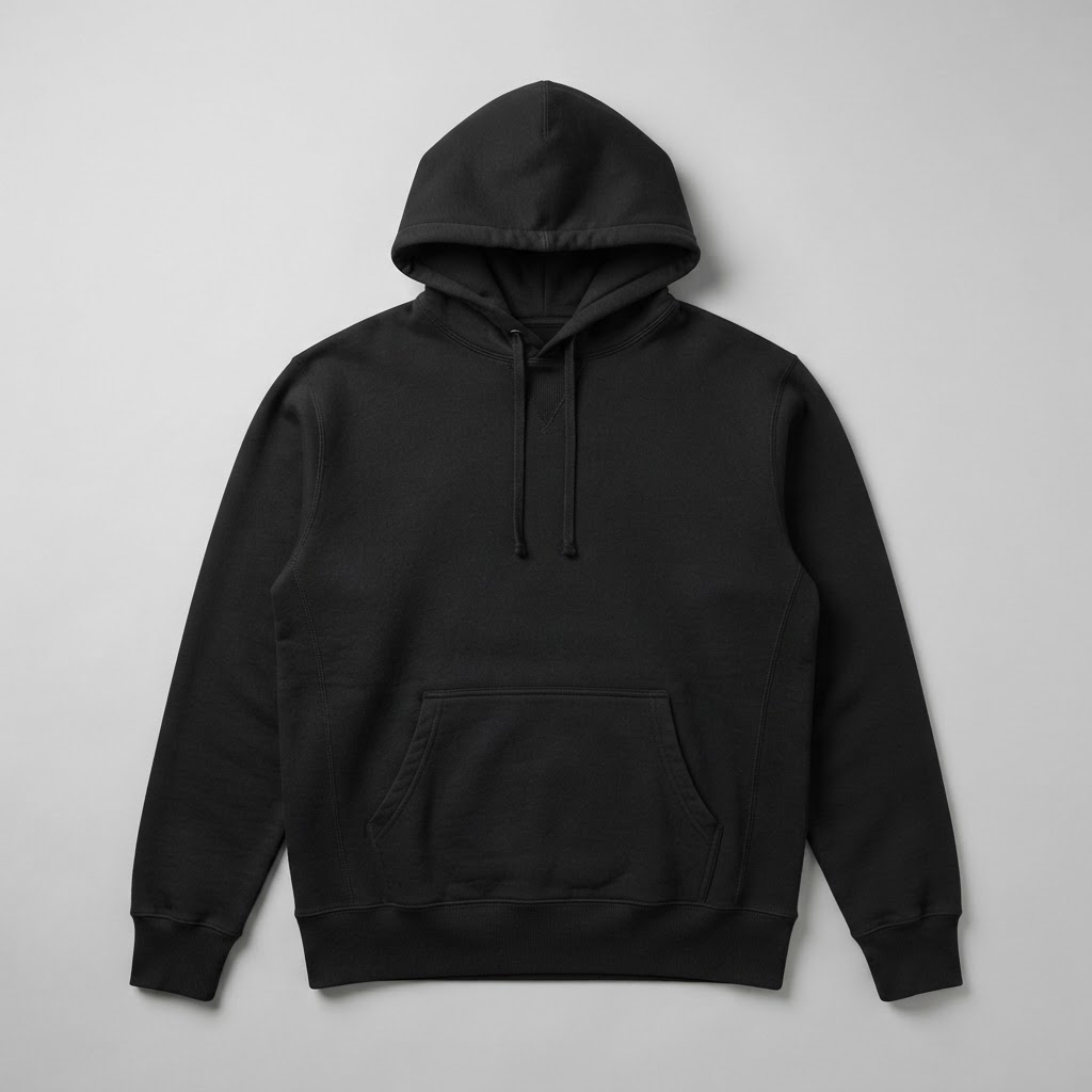 Black hoodie