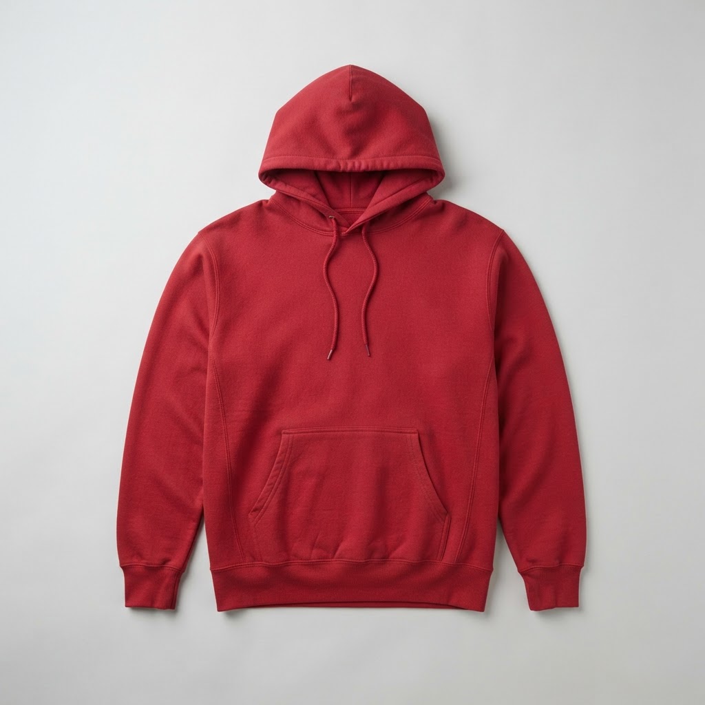 Crimson Red hoodie