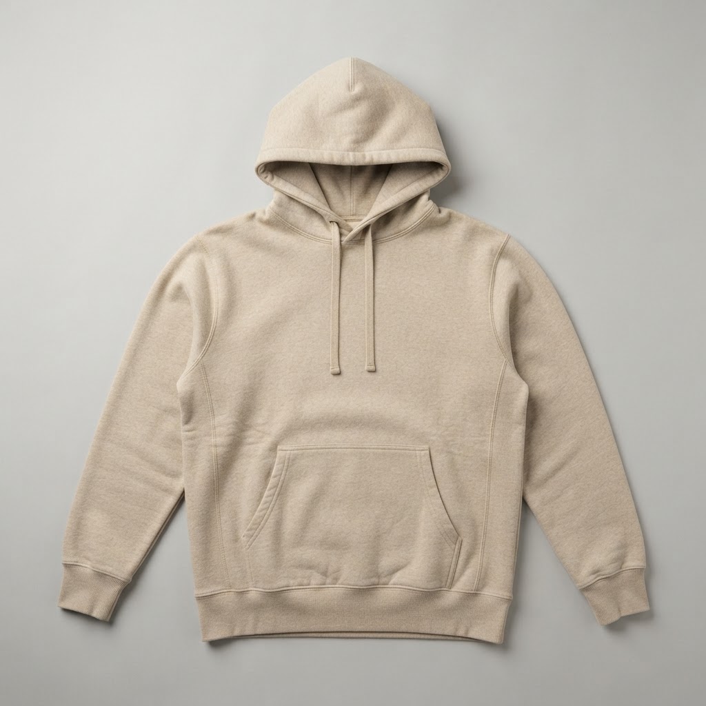 Beige hoodie