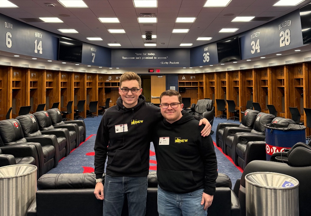 Sam Christenson and Brandon Jackson, co-founders of NEW Minneapolis