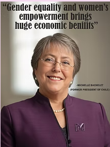 Gender Equality Empowers Women — Michelle Bachelet