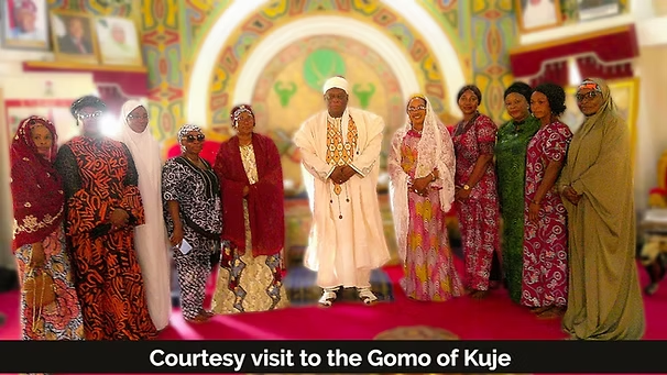 Courtesy Visit to the Gomo of Kuje