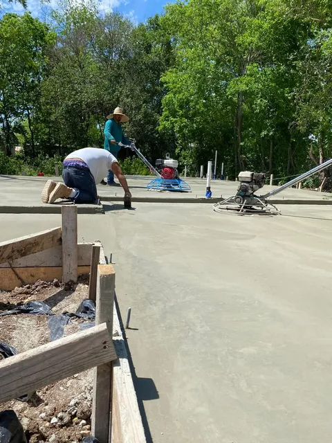 Concrete driveway installation Seguin TX project 3