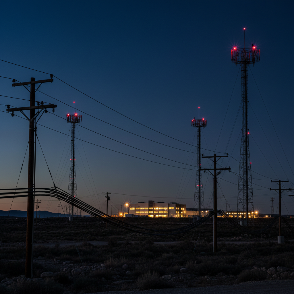 Telecom fiber network infrastructure deployment