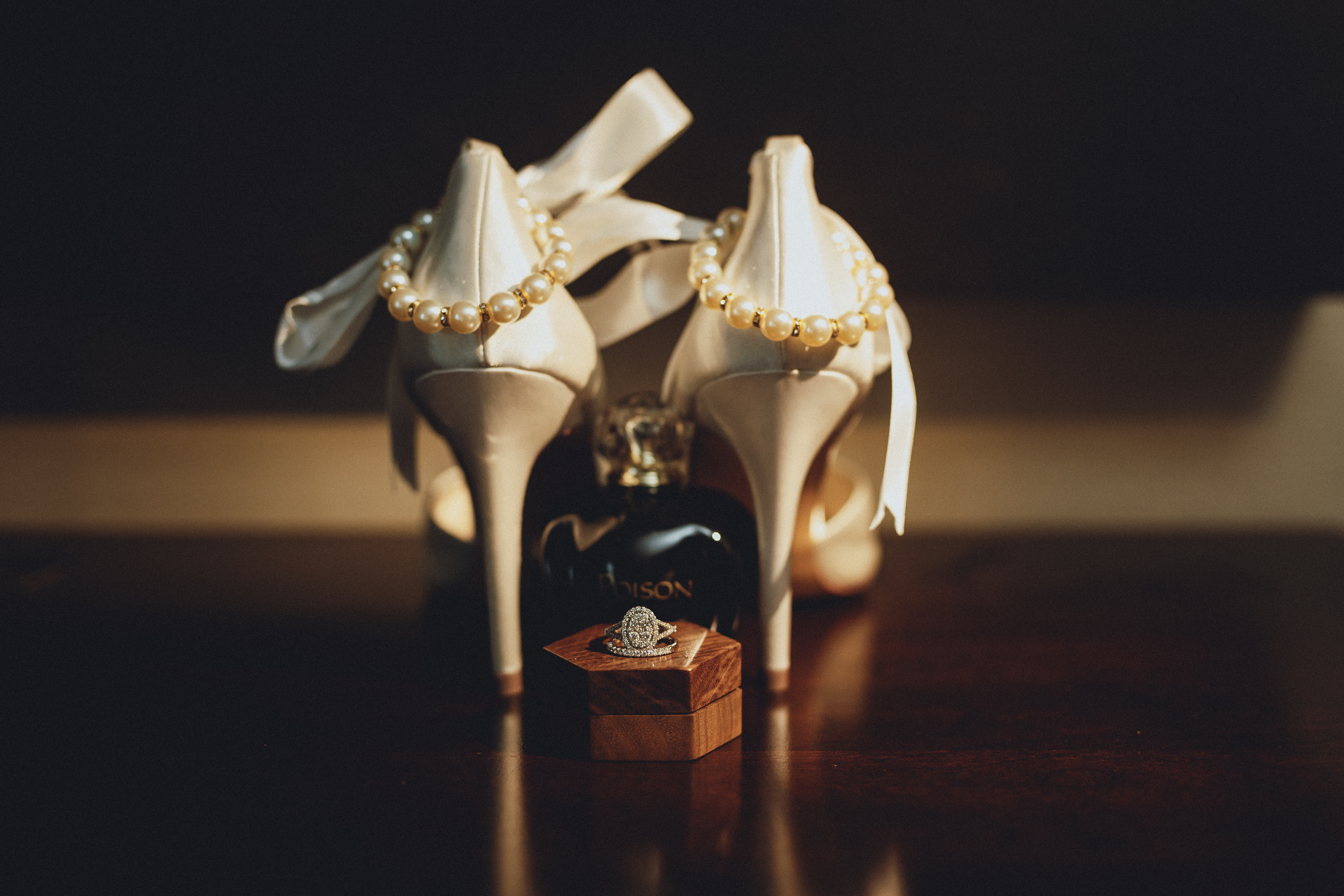 Bride and groom sharing a first dance