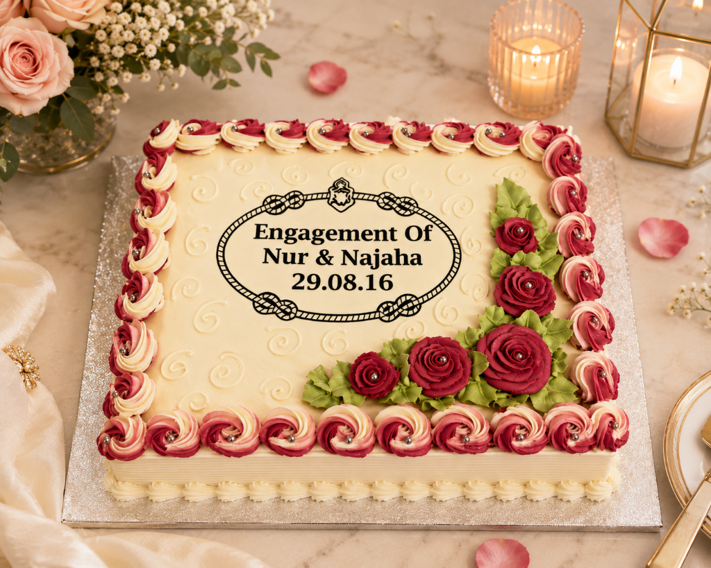 Engagement Cake – EG1