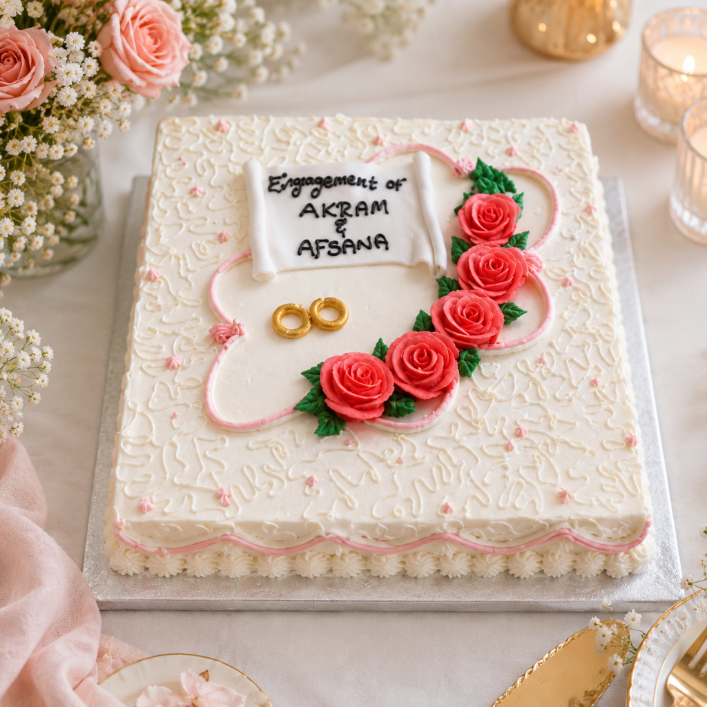 Engagement Cake EG2