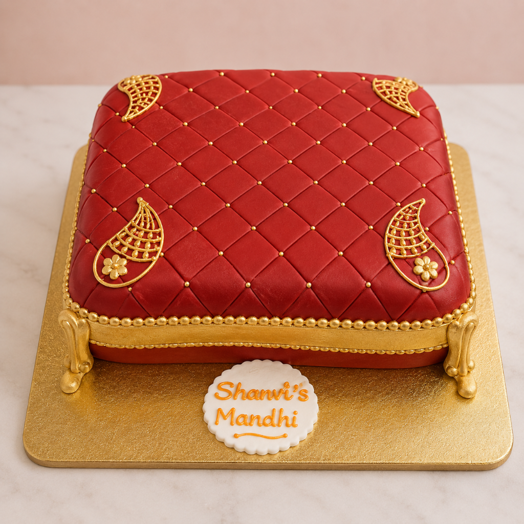Mehndi Cake 1