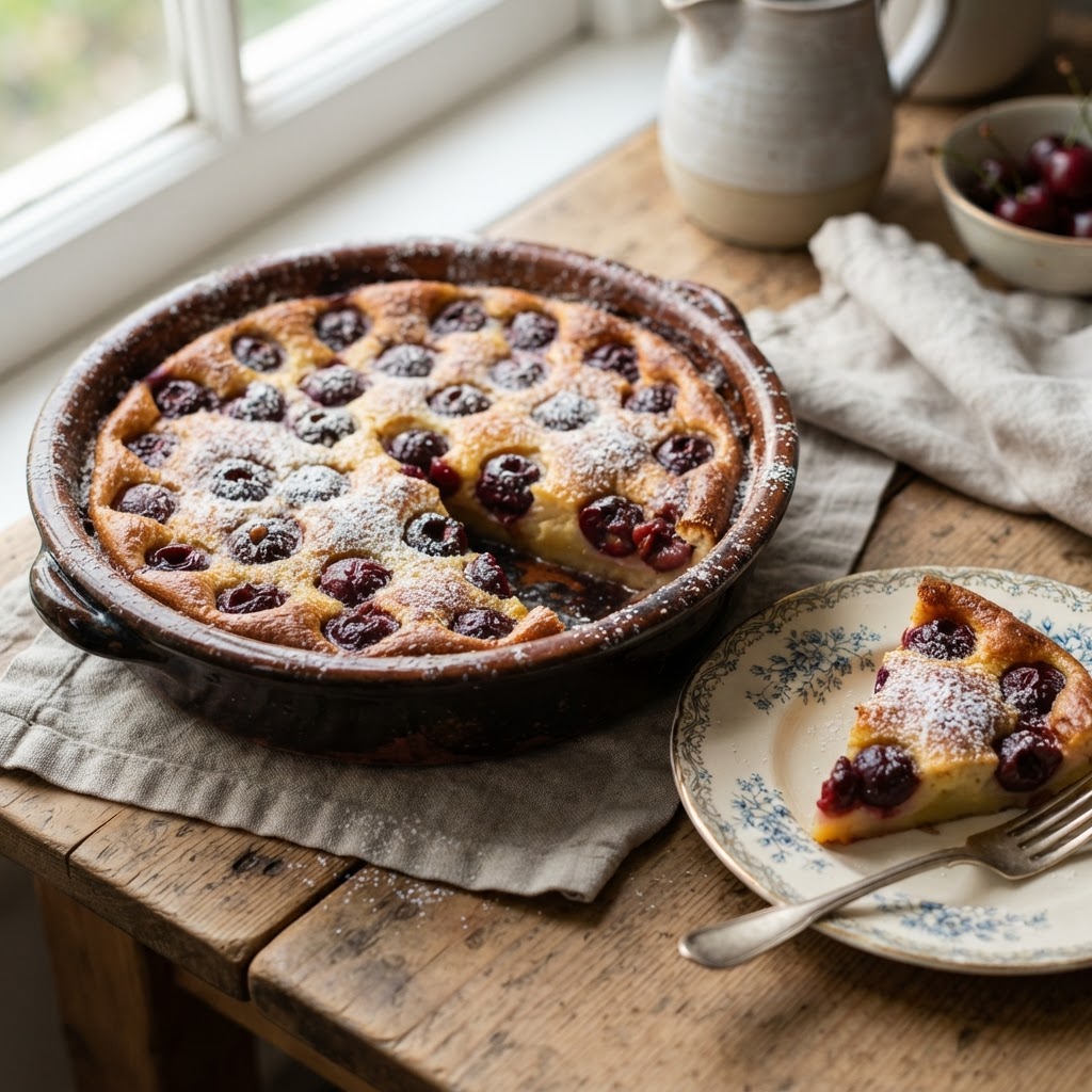 Photo de la recette Clafoutis aux cerises — dessert française maison