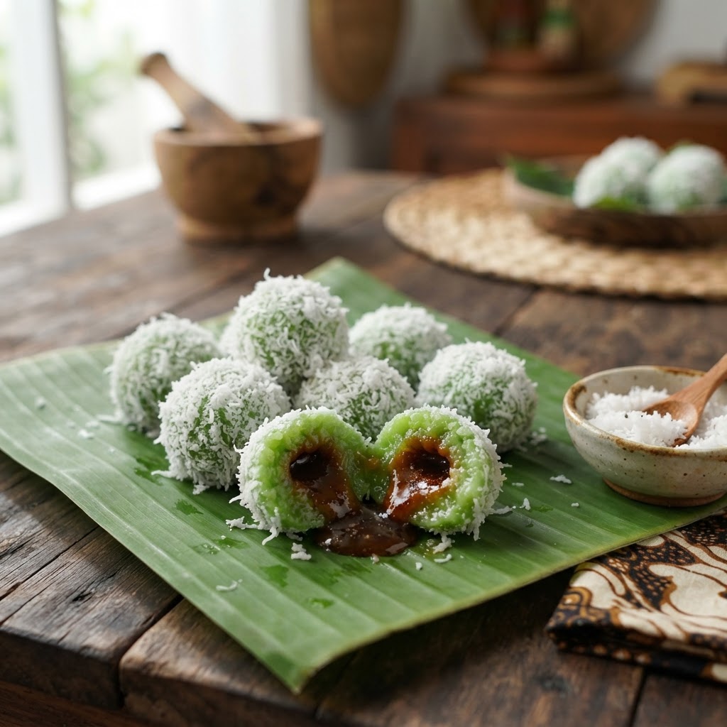 Photo de la recette Klepon — dessert indonésienne maison