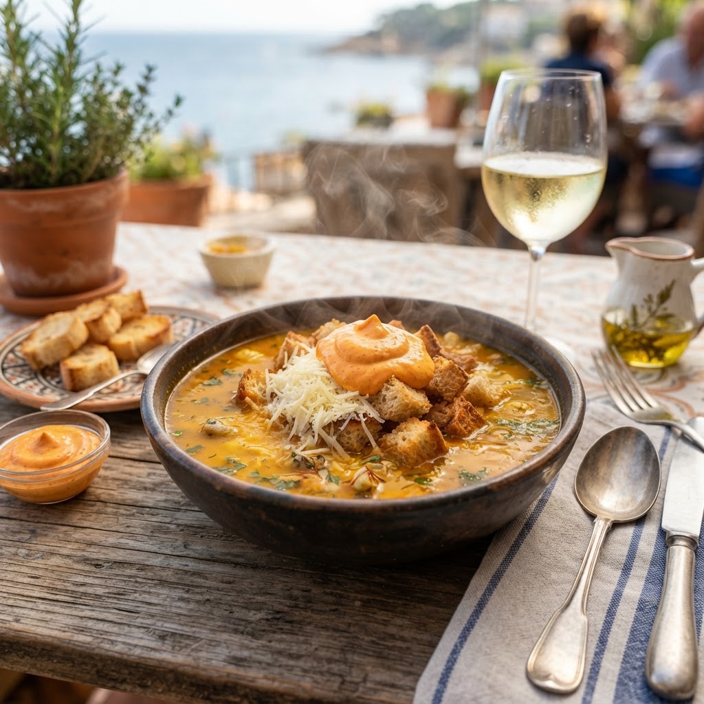 Photo de la recette Soupe de poisson — entrée française maison