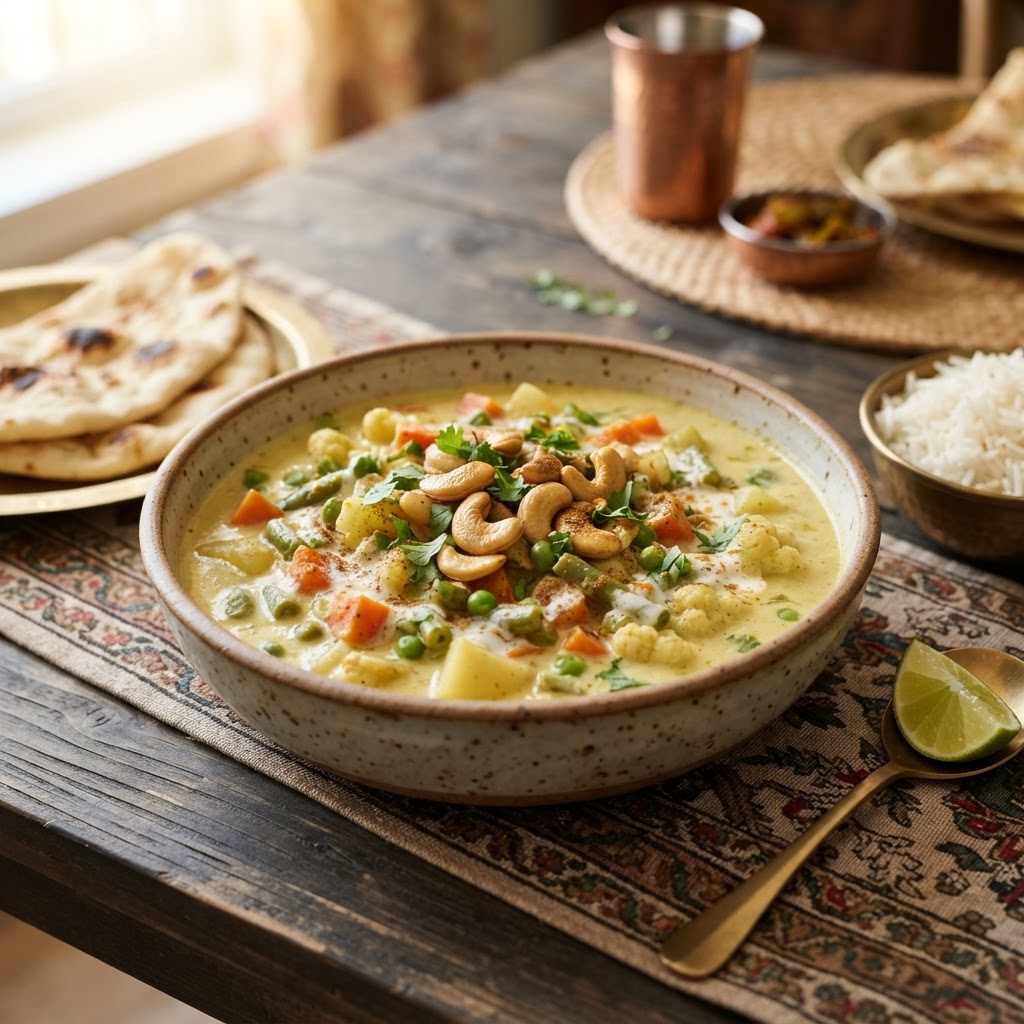 Photo de la recette Korma de légumes — plat indienne maison