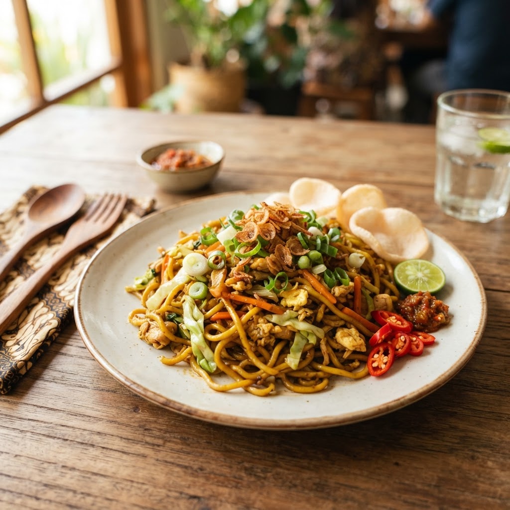 Photo de la recette Mie Goreng — plat indonésienne maison