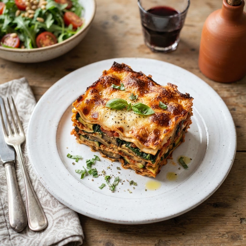 Lasagnes Végétales aux Légumes