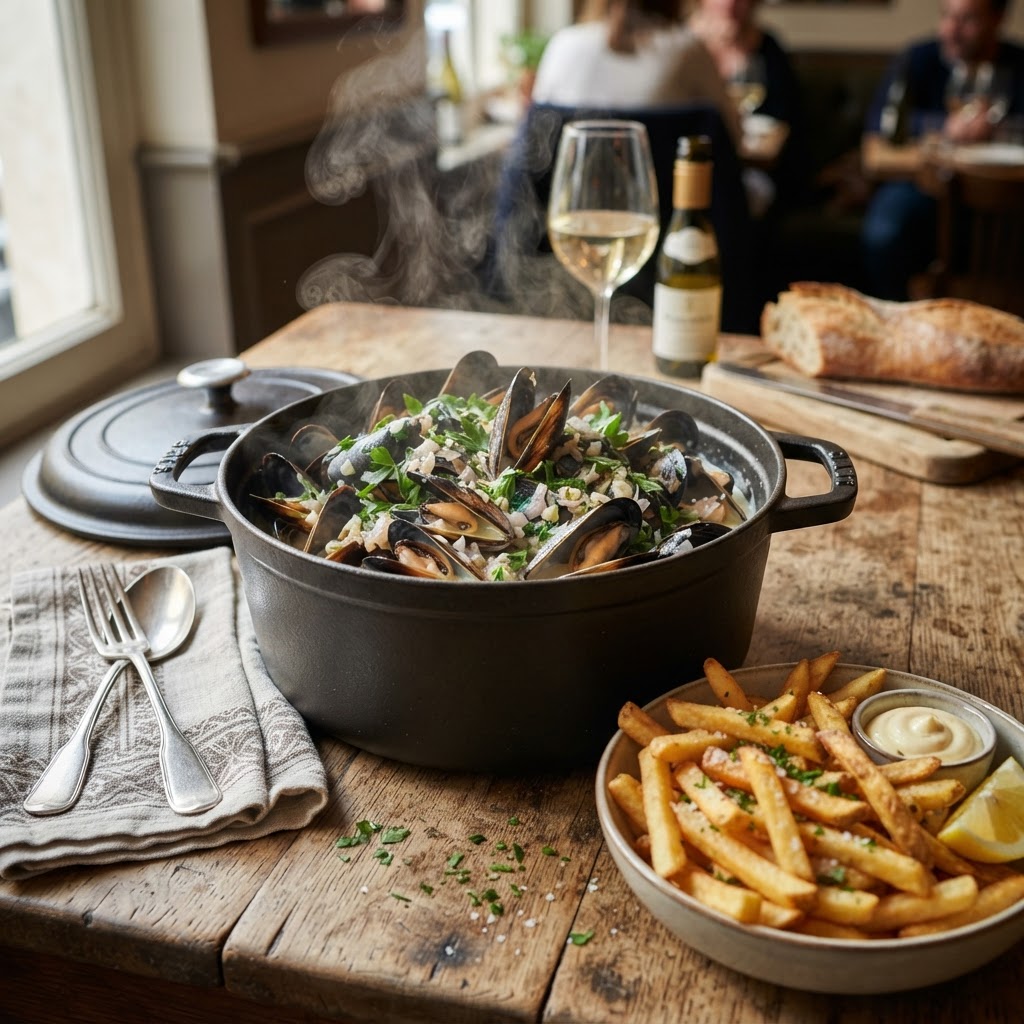 Photo de la recette Moules marinières — plat française maison