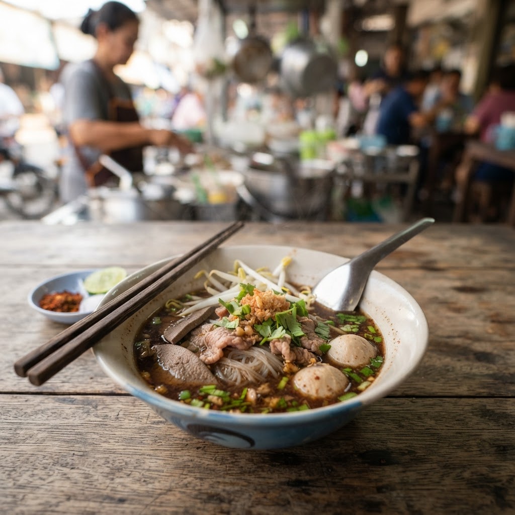 Photo de la recette Kuay teow reua — plat thaïlandaise maison