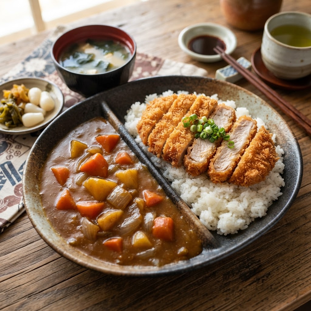 Photo de la recette Katsu curry japonais — plat japonaise maison