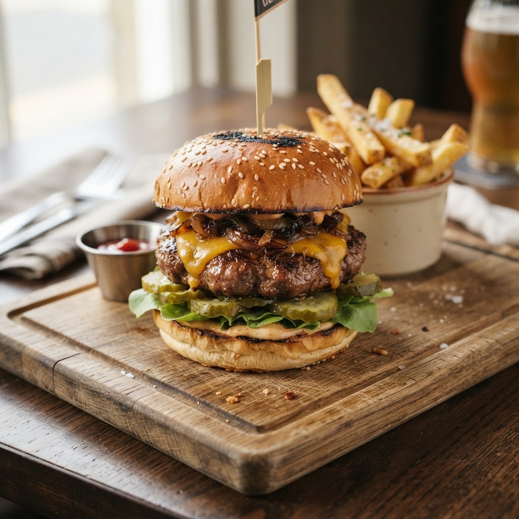 Photo de la recette Classic Cheeseburger — plat américaine maison