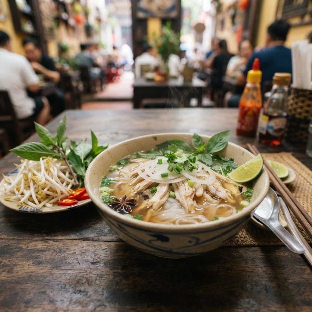 Photo de la recette Pho ga — plat vietnamienne maison