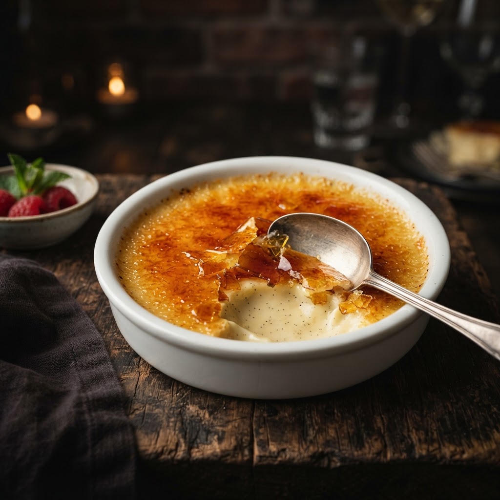 Photo de la recette Crème brûlée — dessert française maison