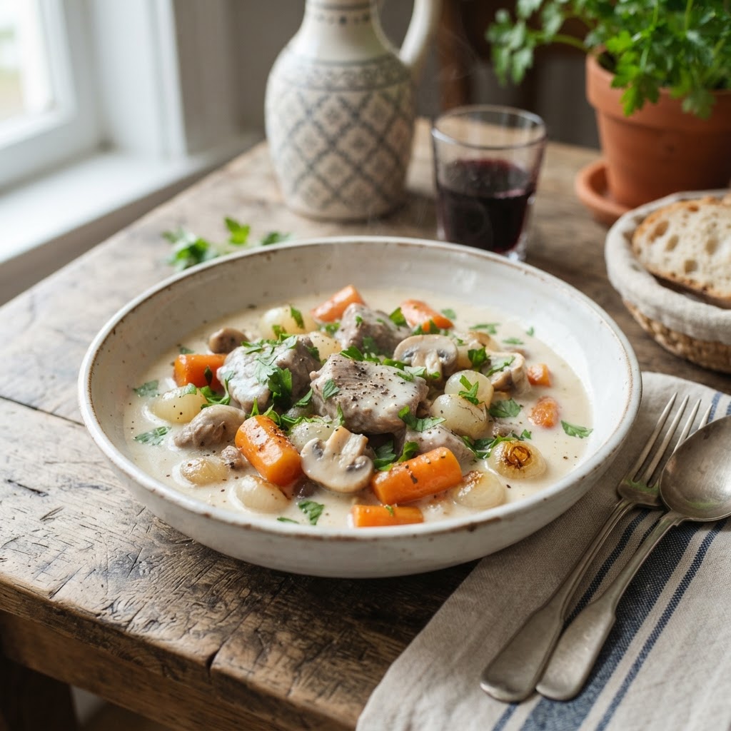 Photo de la recette Blanquette de veau — plat française maison
