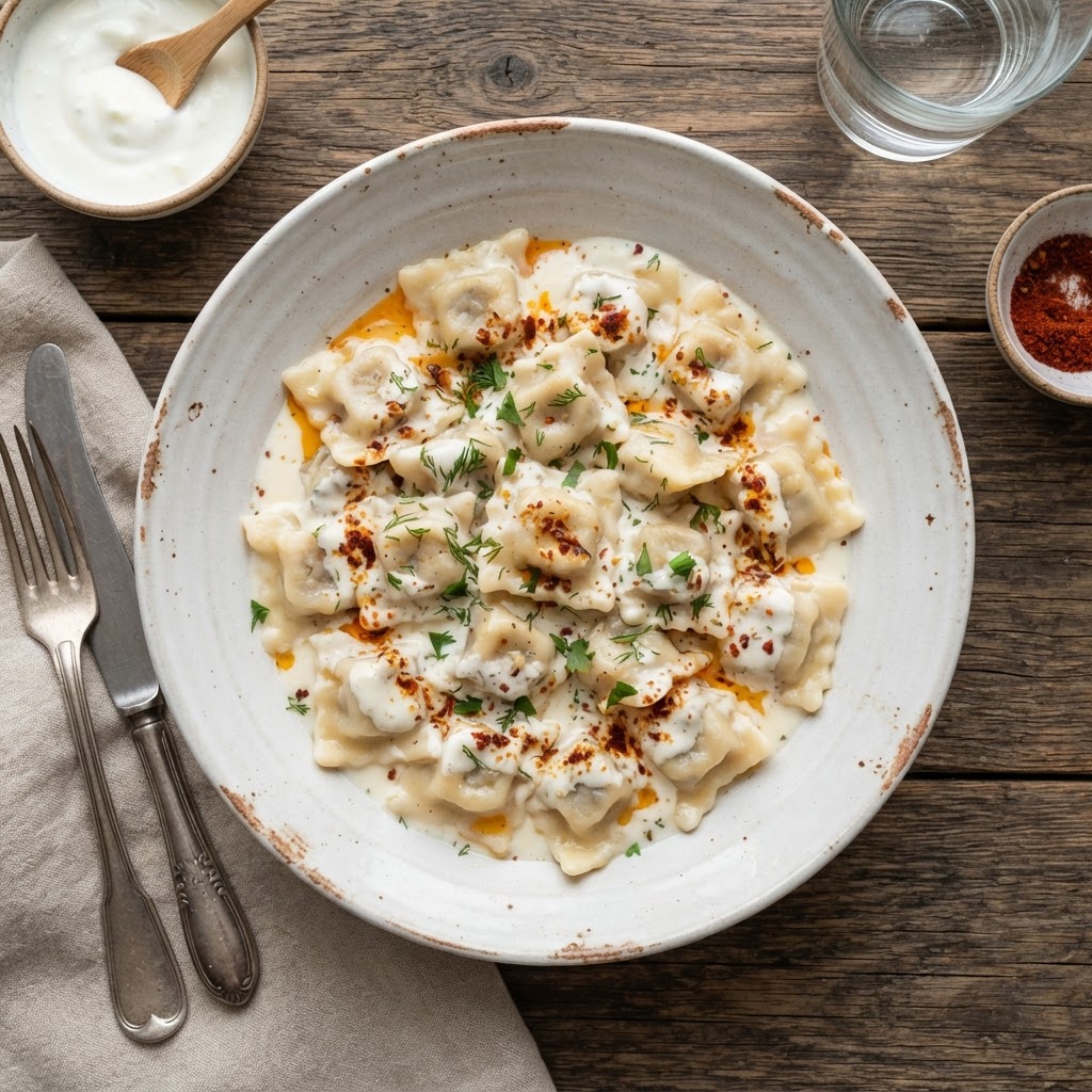 Photo de la recette Klepe (raviolis bosniens) — plat balkans maison