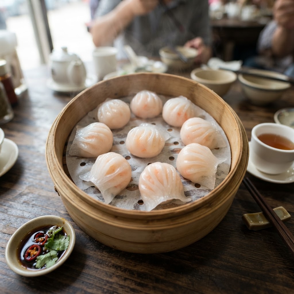 Photo de la recette Har gow — entrée chinoise maison