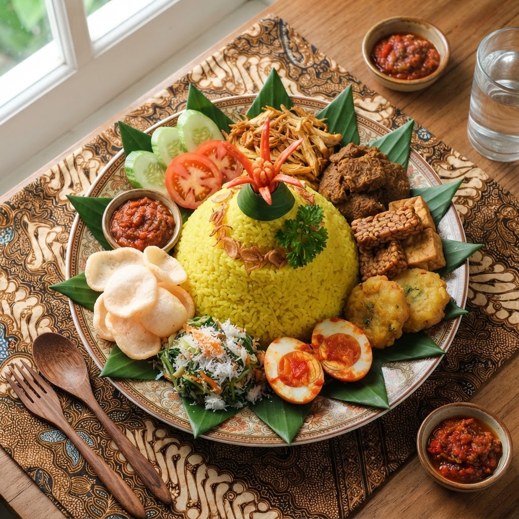 Photo de la recette Nasi Kuning — plat indonésienne maison