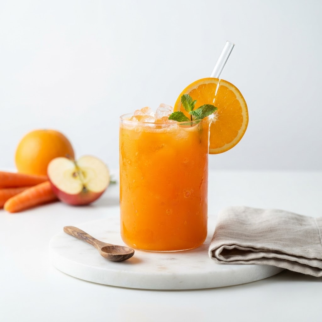 Photo de la recette Jus de fruits pressés — boisson healthy maison