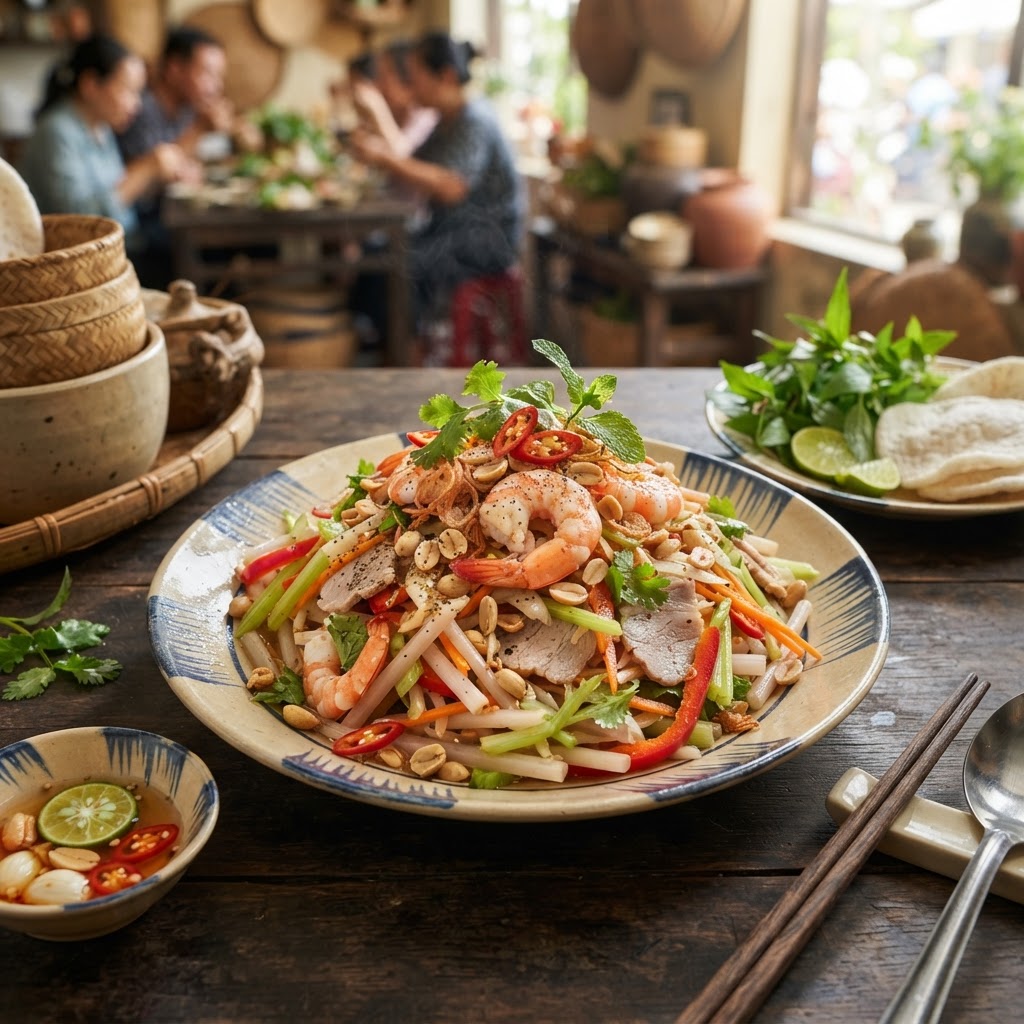 Photo de la recette Goi ngo sen — entrée vietnamienne maison