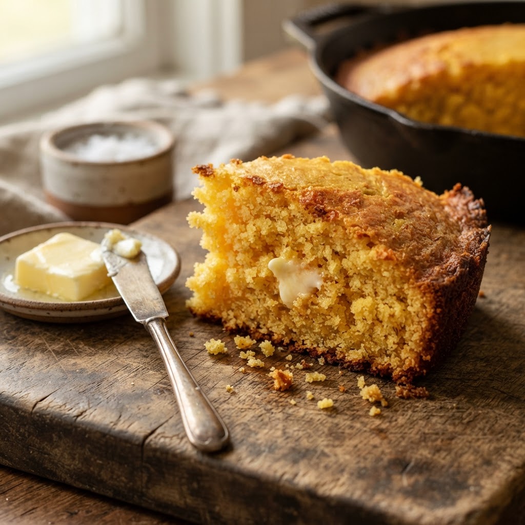 Photo de la recette Cornbread — snack américaine maison