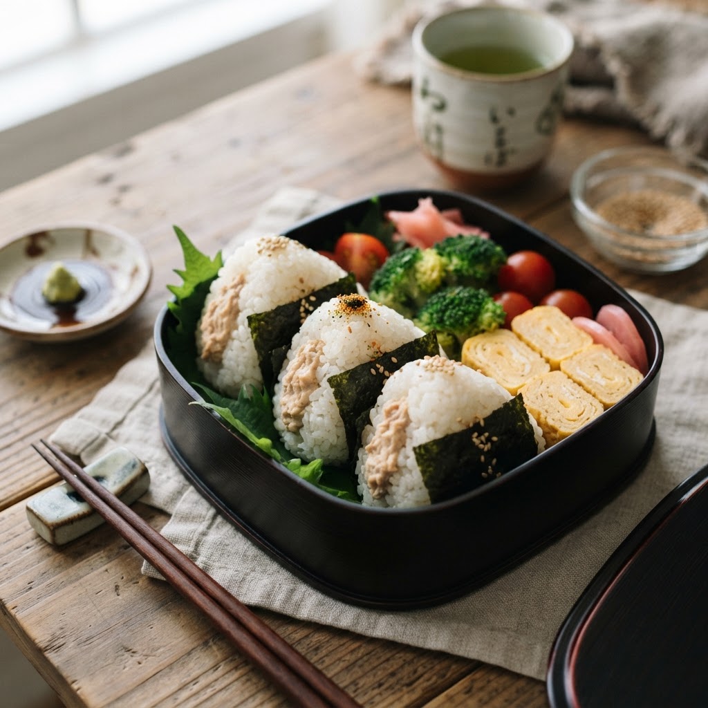 Photo de la recette Onigiri au thon — snack japonaise maison