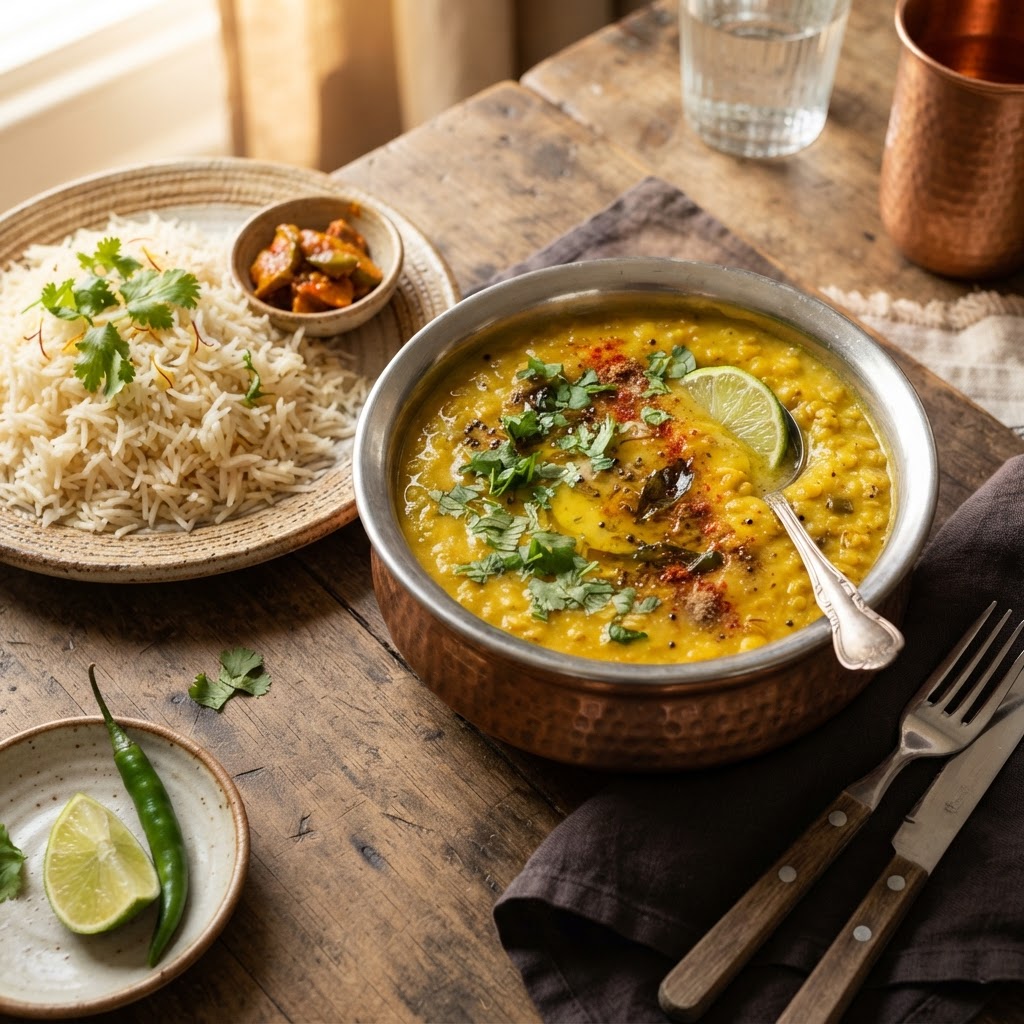 Photo de la recette Dal de lentilles corail — plat indienne maison