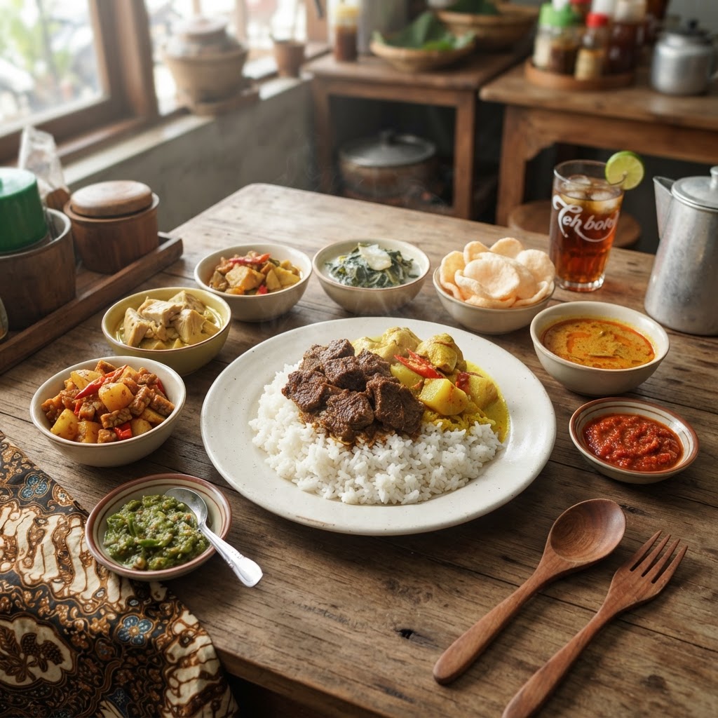 Photo de la recette Nasi Padang — plat indonésienne maison